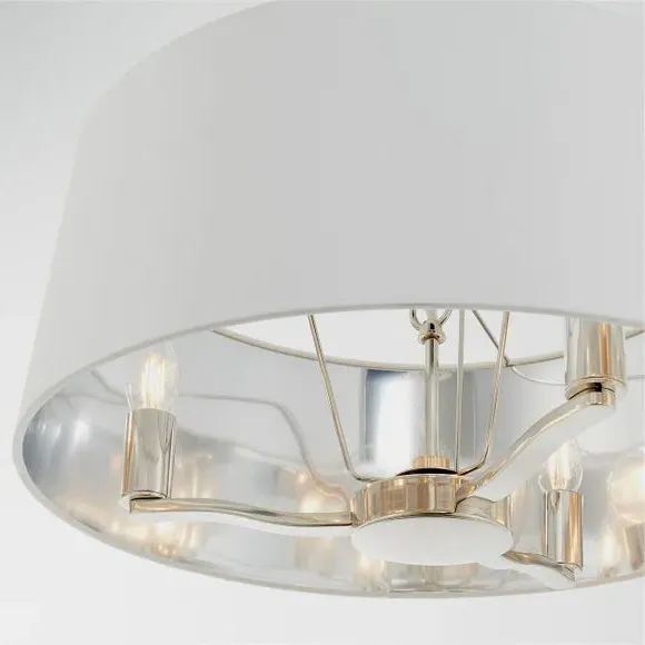 3-Light Pendant Light Traditional - Nickel