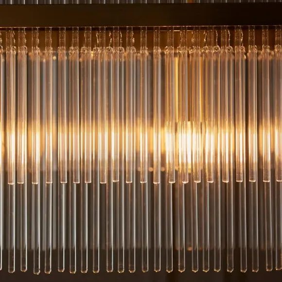 4-Light Adjustable Pendant Light - Gold, Metal