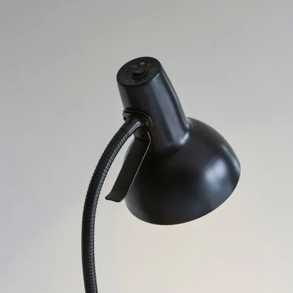Adjustable Floor Lamp - Black, Steel