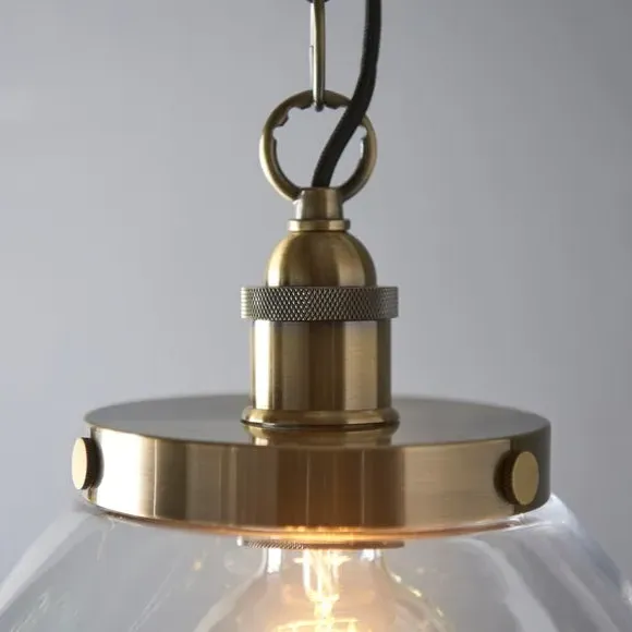Adjustable Pendant Light - Gold, Metal