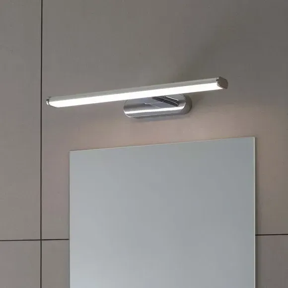 LED Bathroom Wall Light - Silver, Chrome image