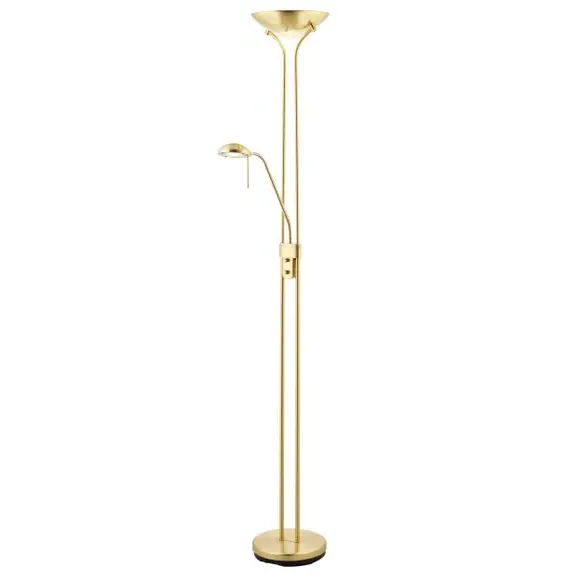 Mother & Child Floor Lamp with Dimmer - Brass, Steel