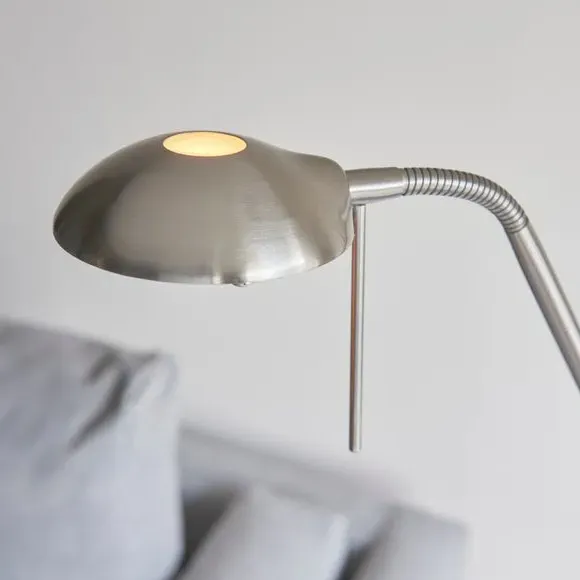 Mother & Child Floor Lamp with Dimmer - Chrome
