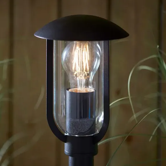 Outdoor Floor Path Light - Black, Aluminium