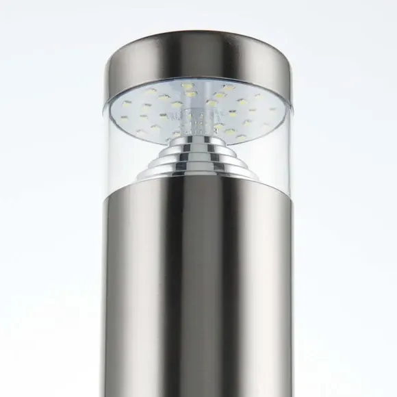 Outdoor Floor Path Light - Silver, Steel