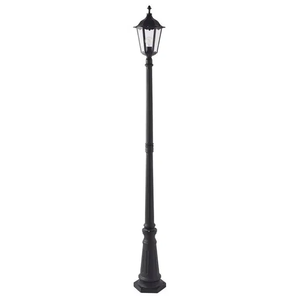 Outdoor Lamppost Traditional Style - Black