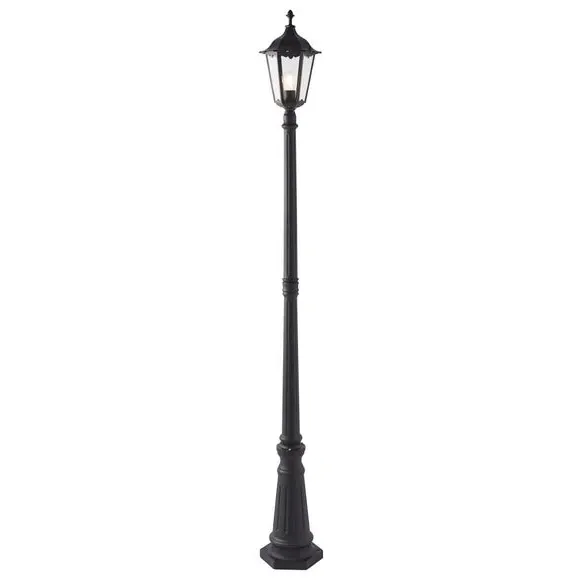 Outdoor Lamppost Traditional Style - Black