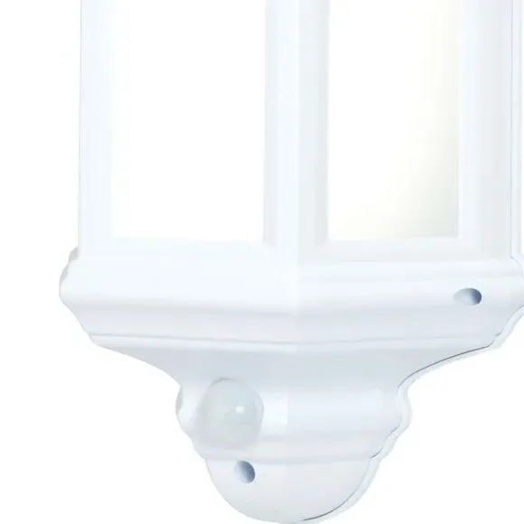 Outdoor PIR Wall Light - White, Textured