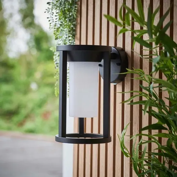 Outdoor Wall Light - Black, Aluminium