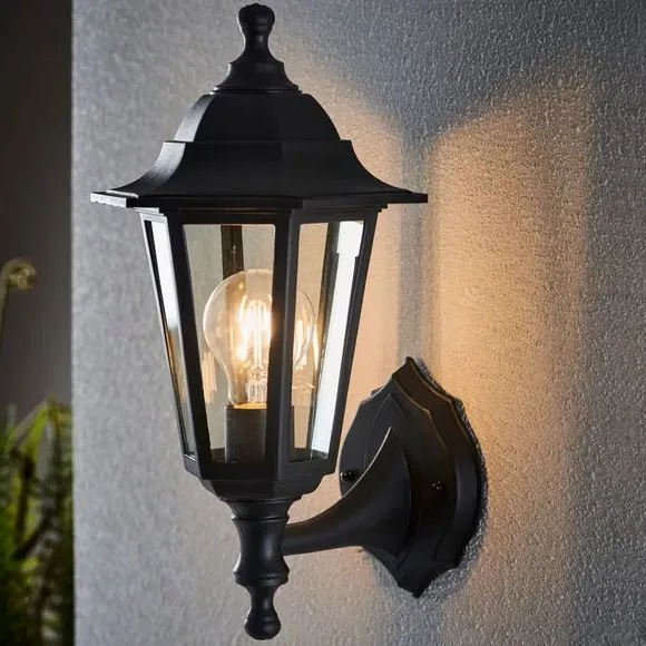 Outdoor Wall Light - Black, Polycarbonate image