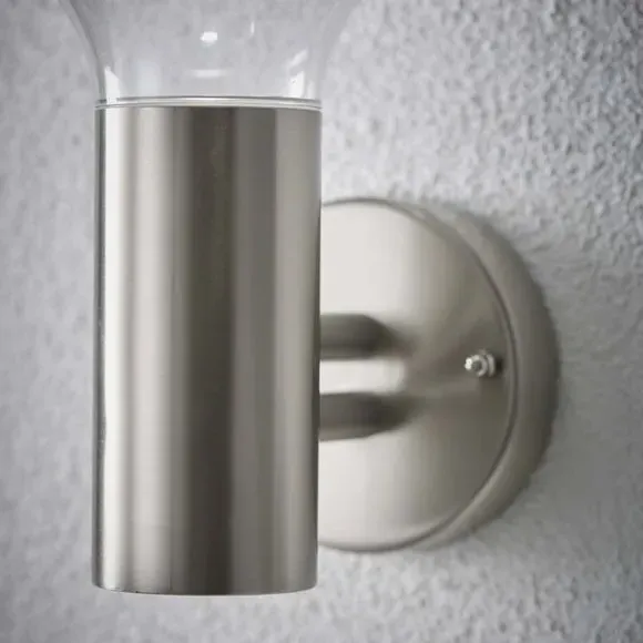 Outdoor Wall Light Contemporary - Silver