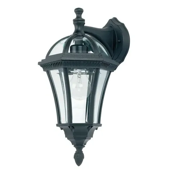 Outdoor Wall Light Dimmable - Black, Aluminium