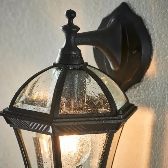 Outdoor Wall Light Dimmable - Black, Aluminium