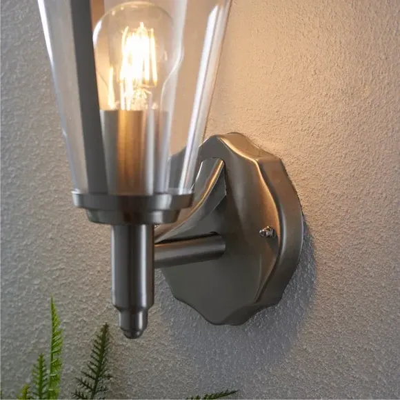 Outdoor Wall Light - Steel, Stainless Steel