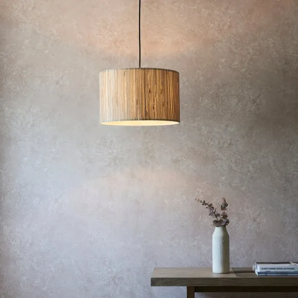 Pendant Light with Dimmer - Natural, Seagrass image