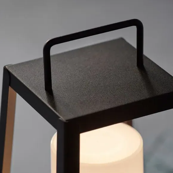 Rechargeable Table Light with Dimmer - Black