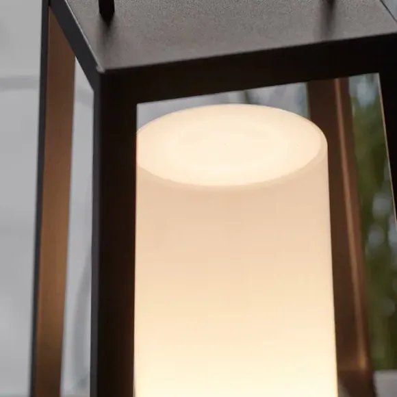 Rechargeable Table Light with Dimmer - Black