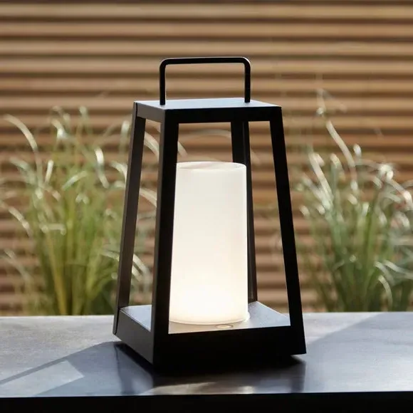 Rechargeable Table Light with Dimmer - Black
