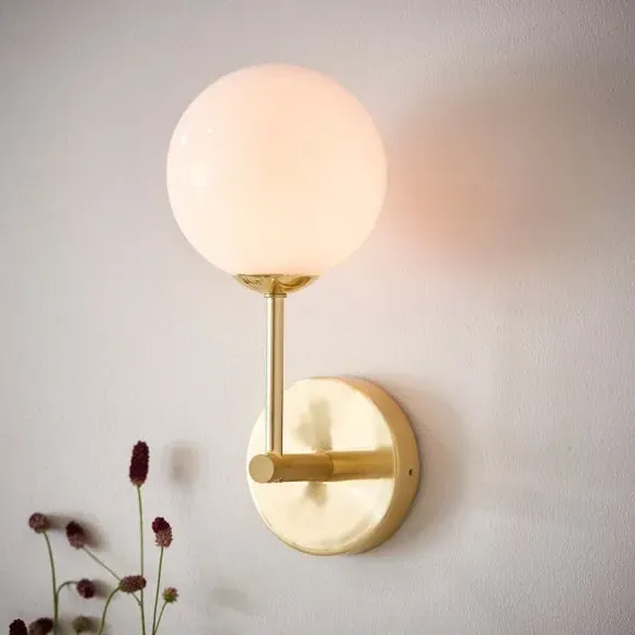 Sphere Wall Light - Gold, Brass Plated image
