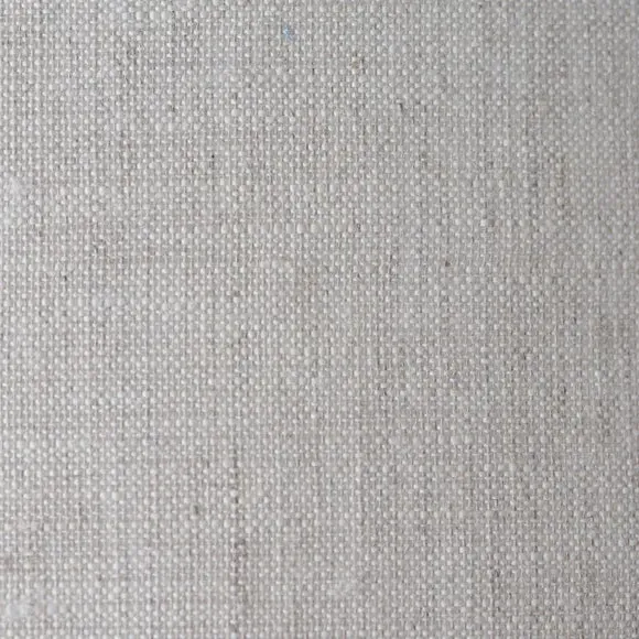 Table Lamp with Linen Shade - Bronze, Metal