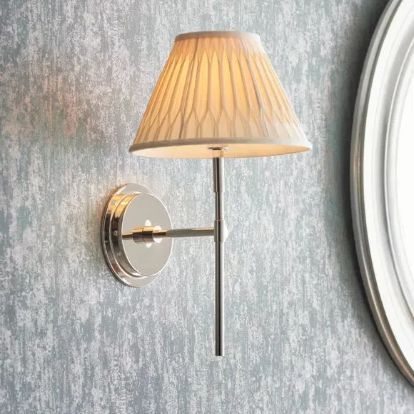 Wall Light Fitting - Nickel