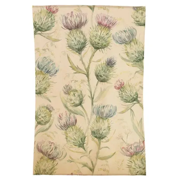 Floral Rug - Green, Polypropylene