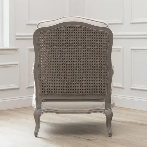 Occasional Chair with Removable Covers - Stone