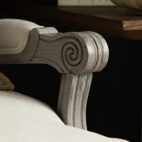 Occasional Chair with Removable Covers - Stone