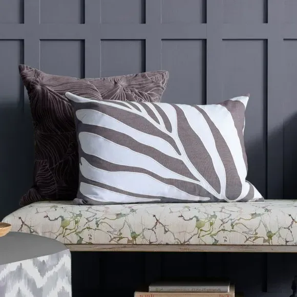Rectangle Cushion with Zip - Lavender, Cotton image
