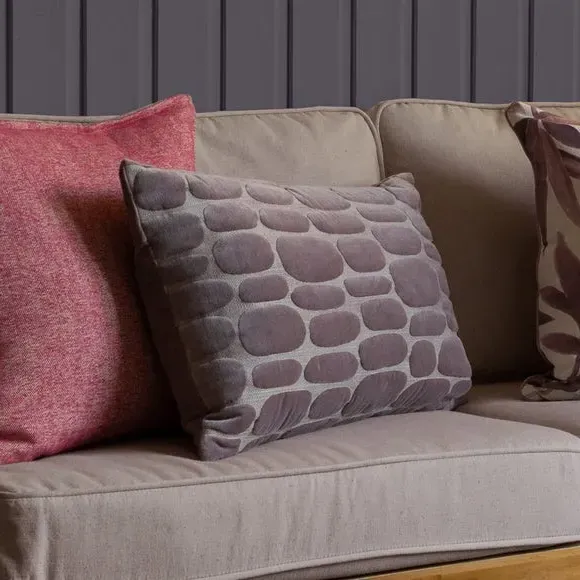 Rectangle Cushion with Zip - Lavender, Polyester image