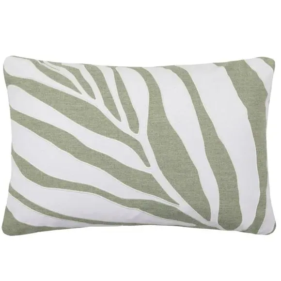 Rectangle Cushion with Zip - Limestone, Cotton