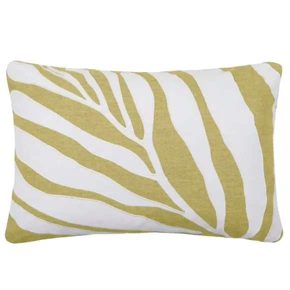 Rectangle Cushion with Zip - Mustard, Cotton