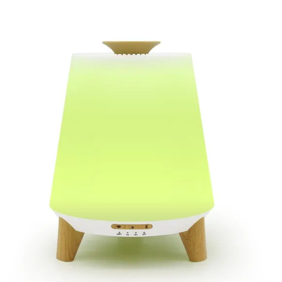 3-in-1 Diffuser with Lamp & Speaker - White