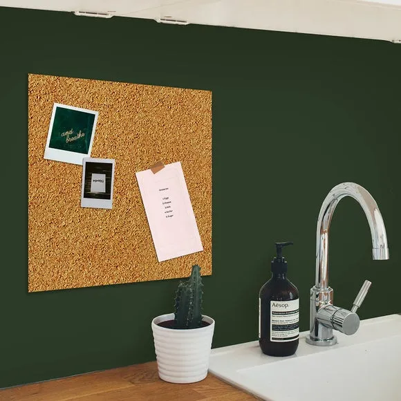 4-Pack Cork Wall Tiles Self-Adhesive - Natural