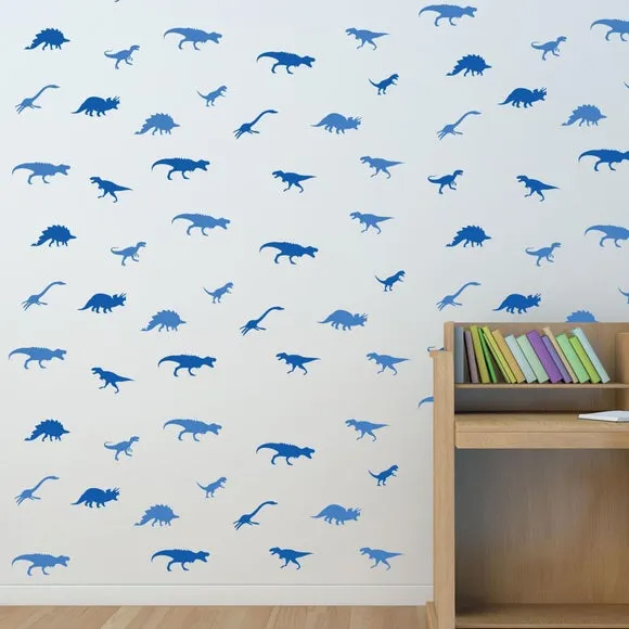 Dinosaur Wall Stickers - Multicolor, Vinyl