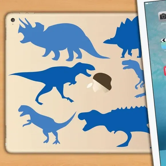 Dinosaur Wall Stickers - Multicolor, Vinyl