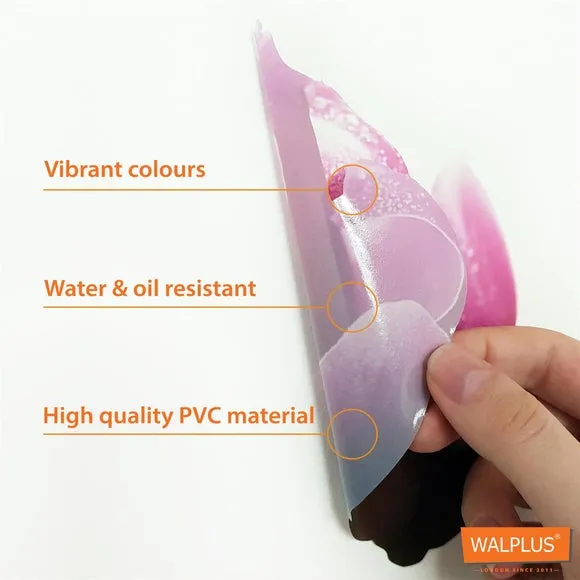 Mountain Landscape Wall Stickers - Multicolor, Vinyl