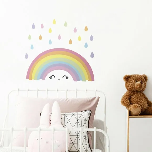 Rainbow Wall Stickers - Multicolor, Vinyl image