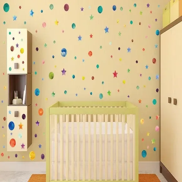 Universe Wall Stickers - Multicolor, Vinyl