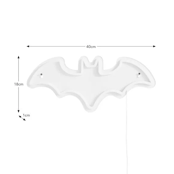 Batman Neon Wall Light - Blue, Acrylic