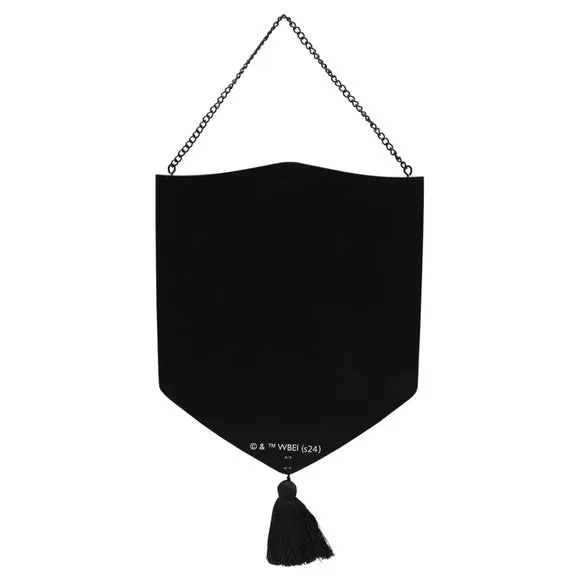 Hanging Plaque Glow in Dark - Black, Wood