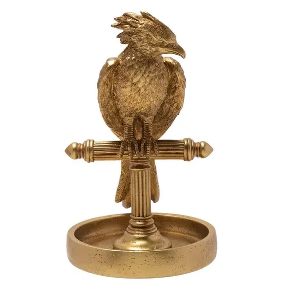 Phoenix Jewellery Stand - Gold, Resin