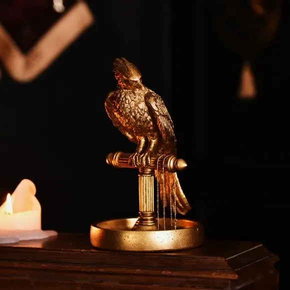 Phoenix Jewellery Stand - Gold, Resin image