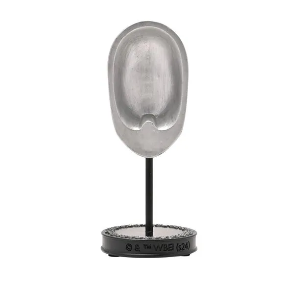 Small Death Eater Mask Ornament - Silver, Resin