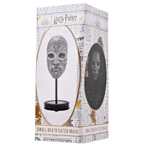 Small Death Eater Mask Ornament - Silver, Resin
