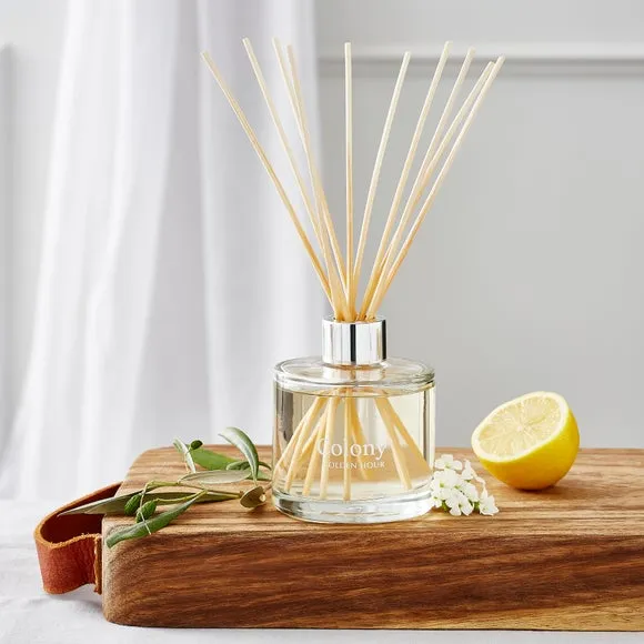 200ml Reed Diffuser Golden Hour - Orange, Glass image