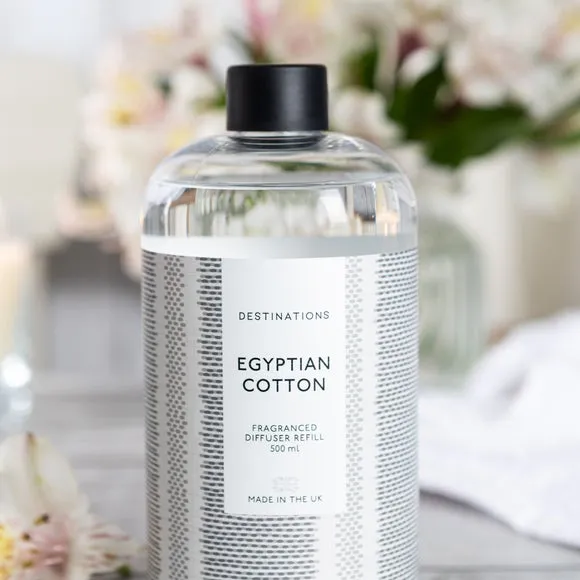 500ml Diffuser Refill - Egyptian Cotton Scent