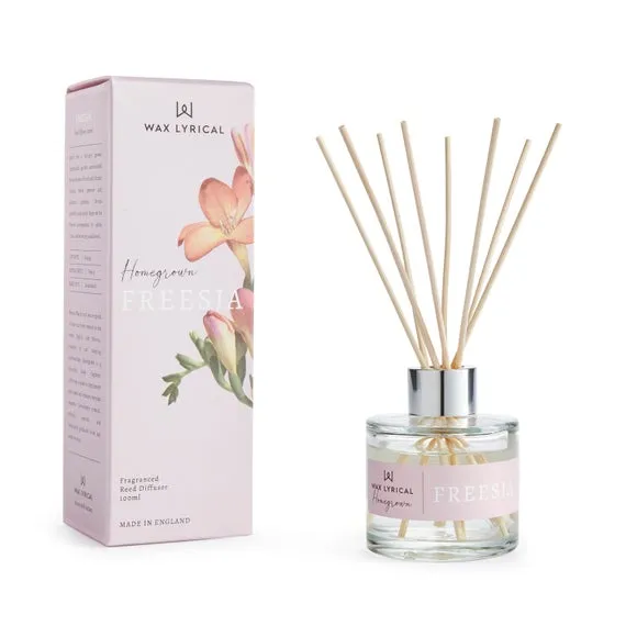 Freesia Reed Diffuser - Natural, Glass