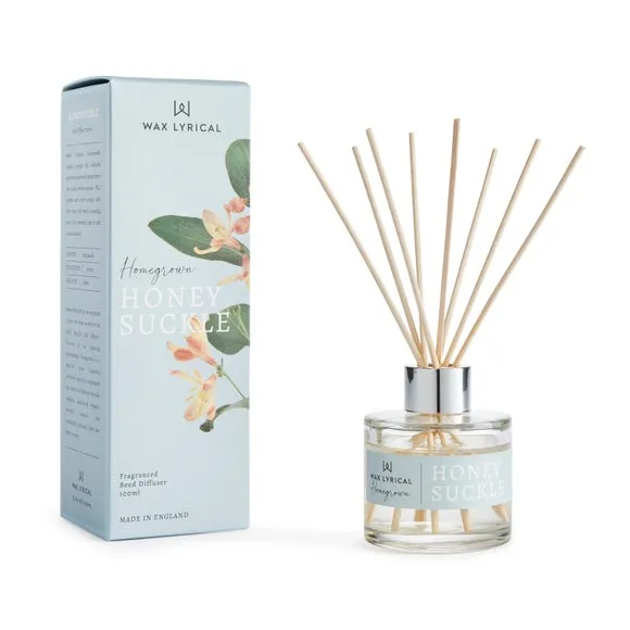 Reed Diffuser Honeysuckle Fragrance - Natural