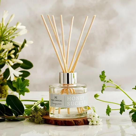 Reed Diffuser Honeysuckle Fragrance - Natural image